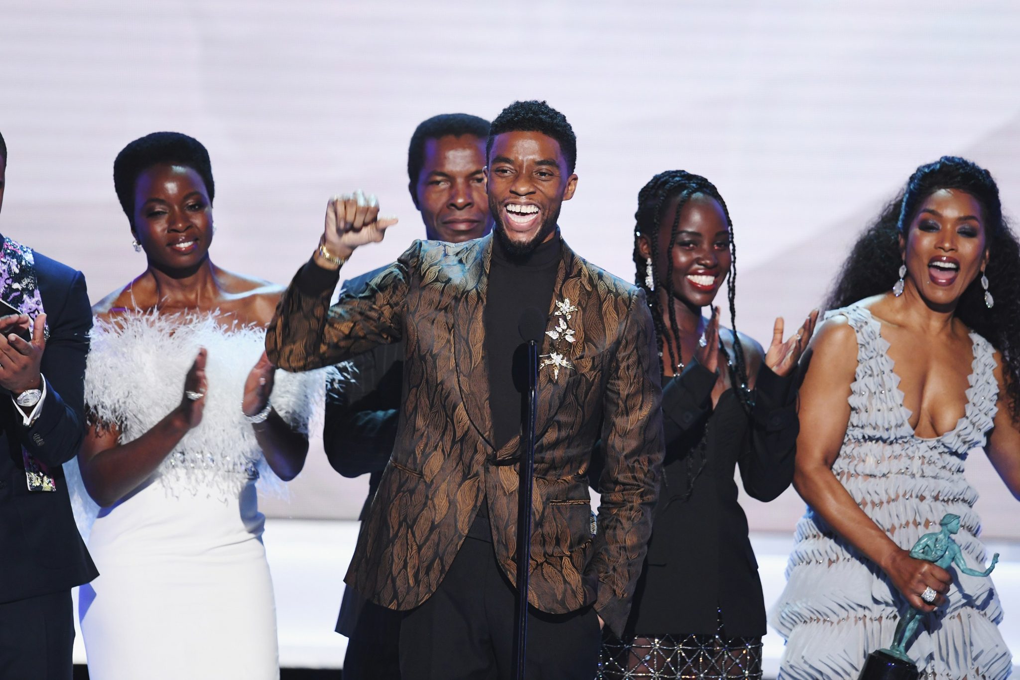 SAG Awards 2019: Chadwick Boseman Speaks on Being Young, Gifted and Black