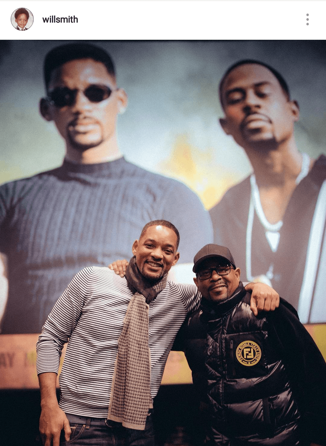 Will Smith, Martin Lawrence Reunite on Set of Bad Boys 3