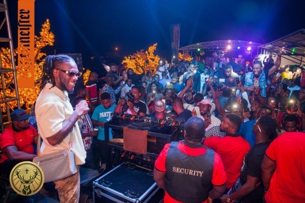 Fun Moments at Jagermeister Party With Burna Boy, DJ Instinct