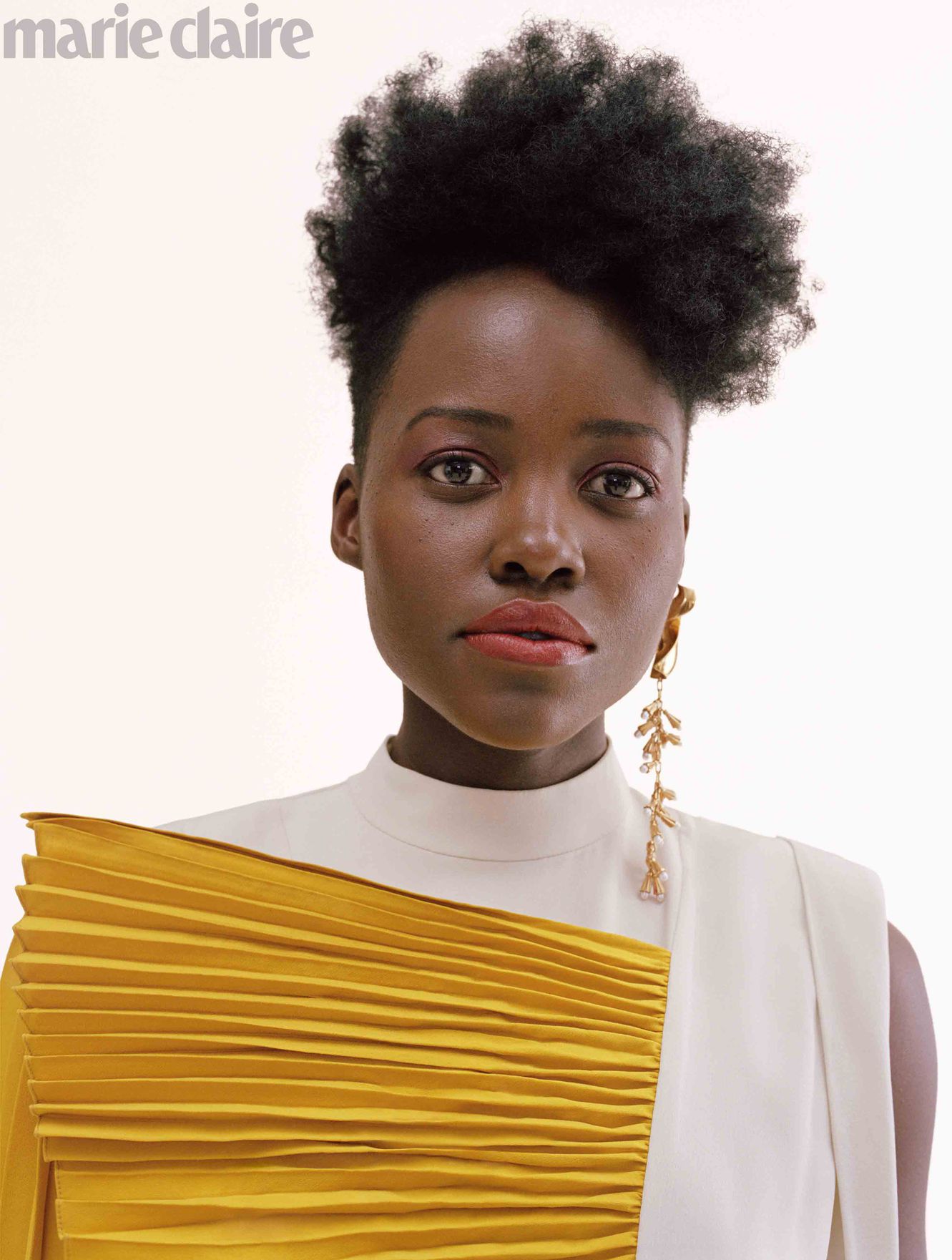 Lupita Nyong’o is Choco-Fresh on the Marie Claire’s March 2019 Issue