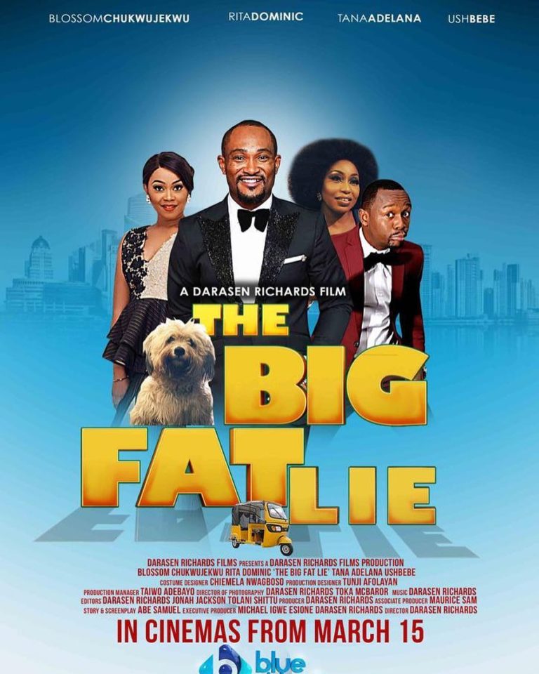 Rita Dominic Is Back In New Movie “The Big Fat Lie”