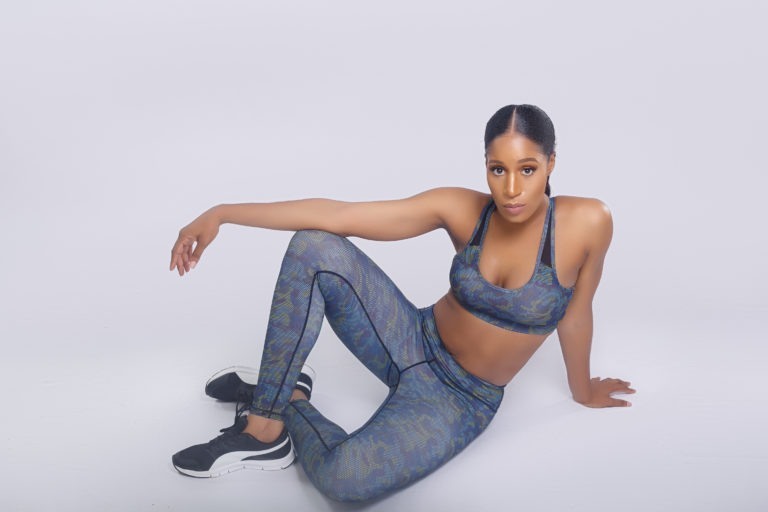 Nicole Chikwe’s is stunning in this new DOS Activewear Campaign