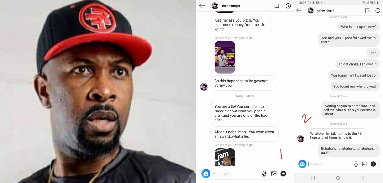 Ruggedman Denies Fraud Allegations Levelled Against Him by an American Woman