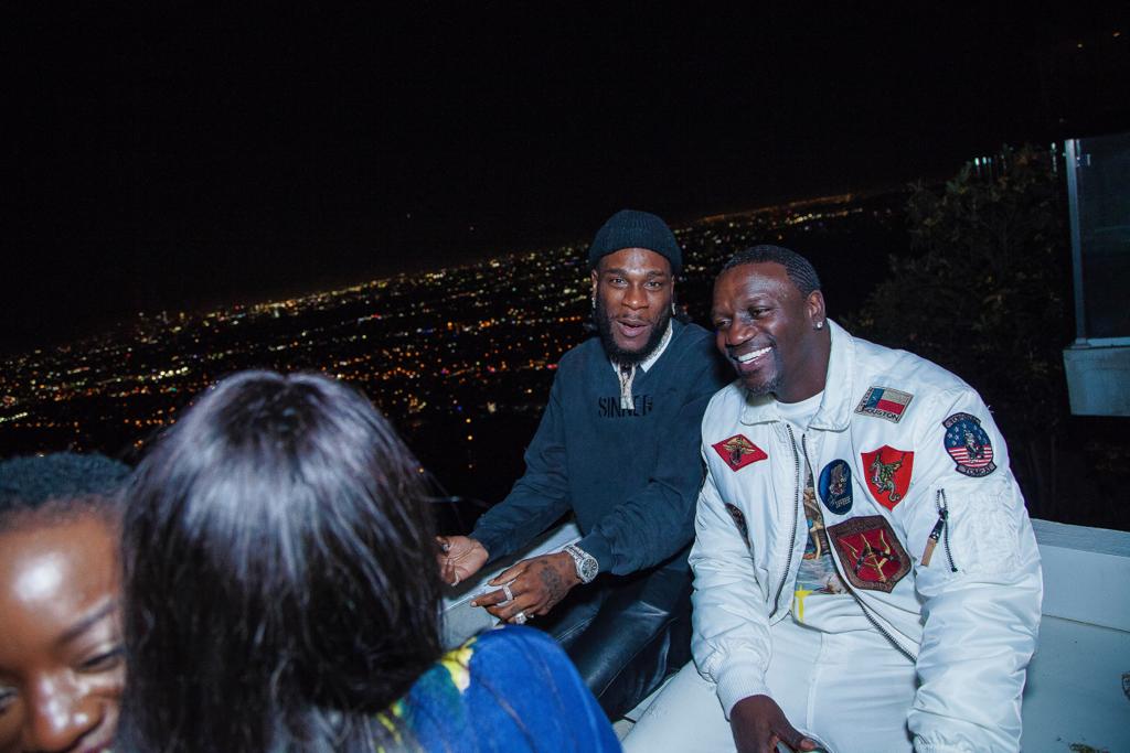 Burna Boy Holds ‘African Giant’  Listening Party in Los Angeles