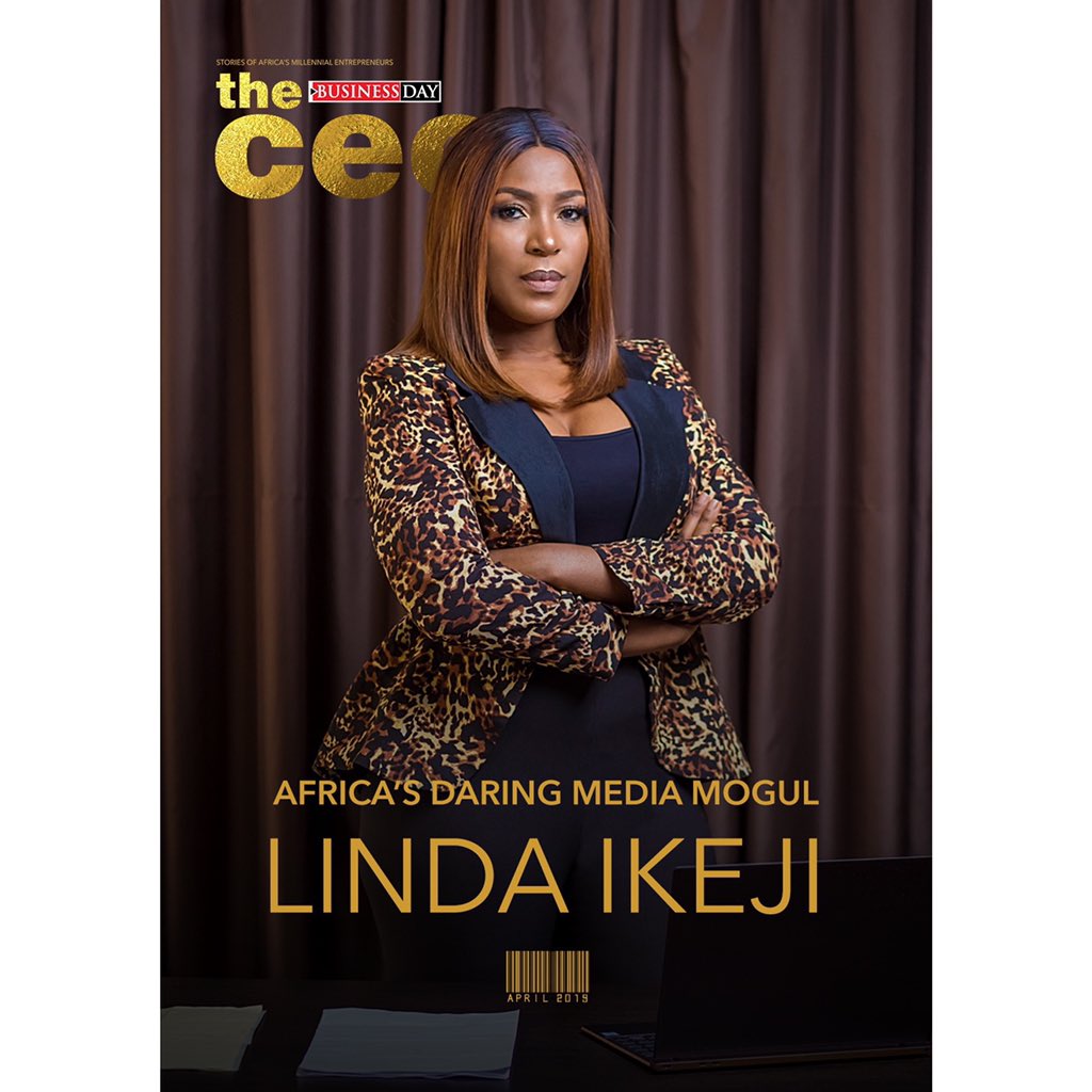 Linda Ikeji Talks Being a Media Mogul in Business Day CEO Magazine