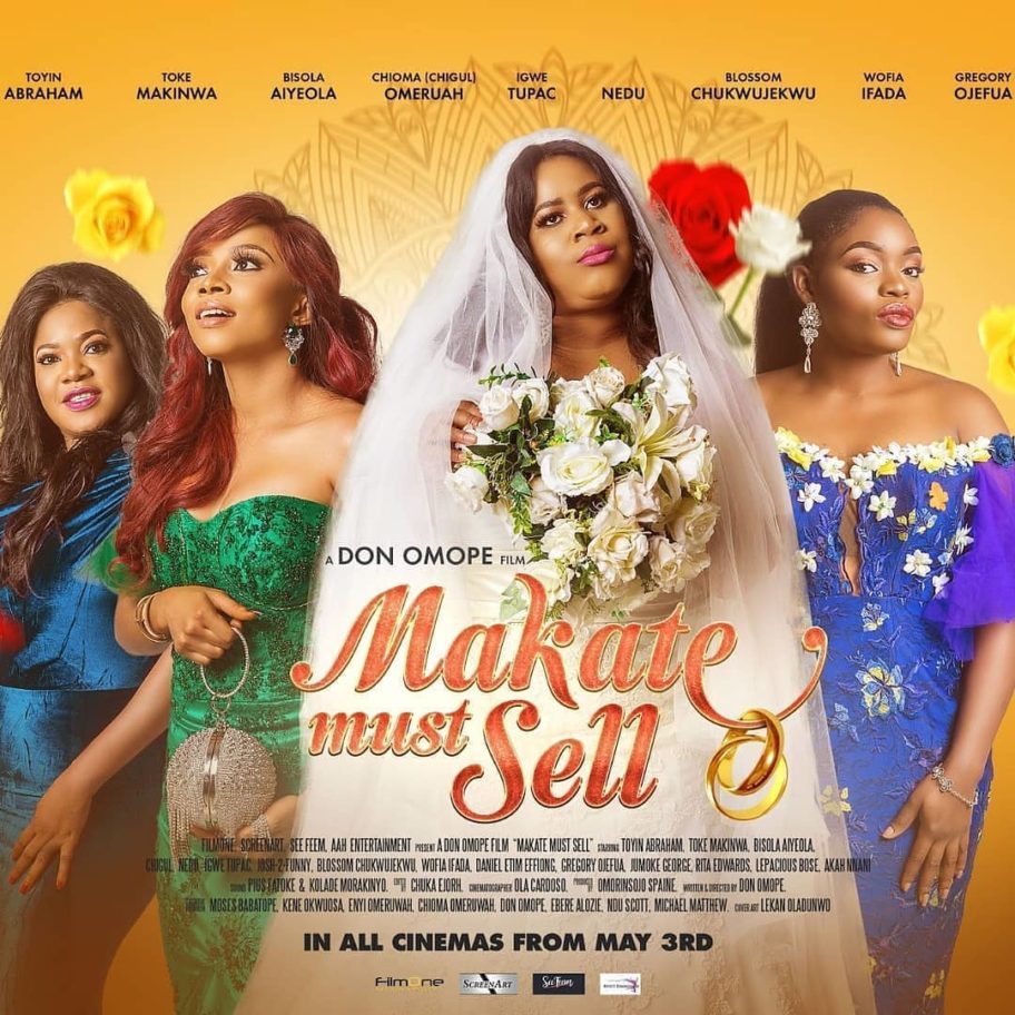 Chigul Teases New Movie “Makate Must Sell” Starring Toke Makinwa