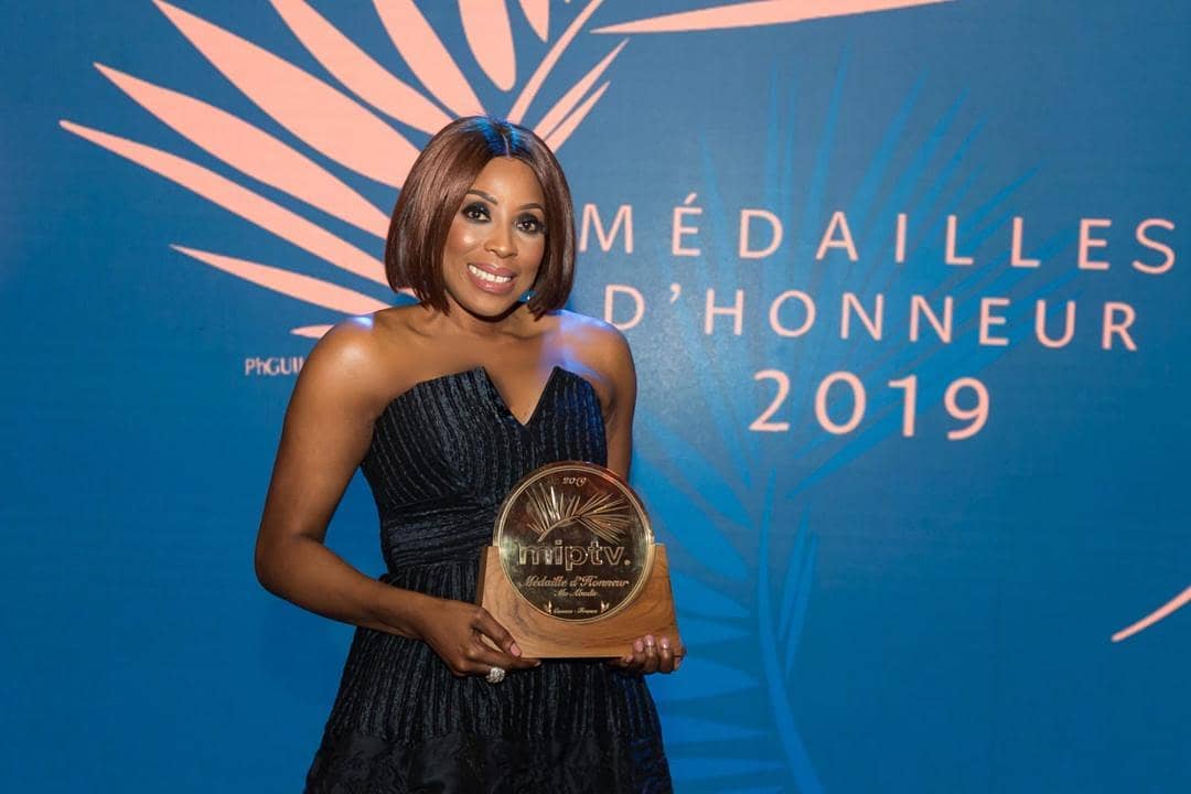 Media Mogul Mo Abudu Receives Medaille D’honneur at MIPTV 2019