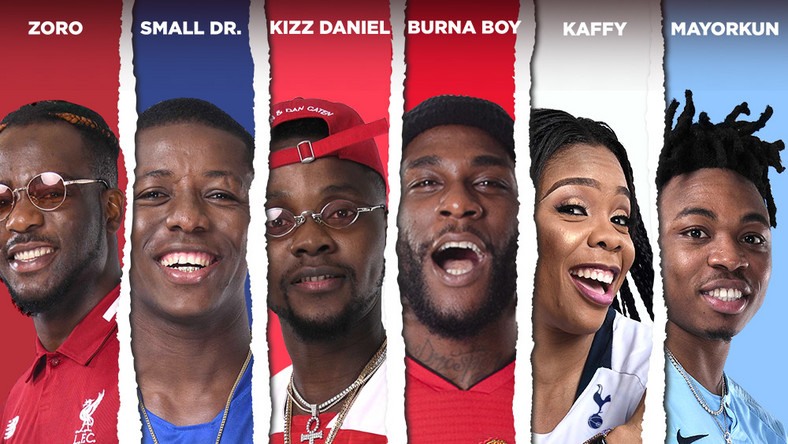 Listen to Naija’s First EPL Song ‘Leggo’ by Burna Boy, Mayorkun, Kizz Daniel and others