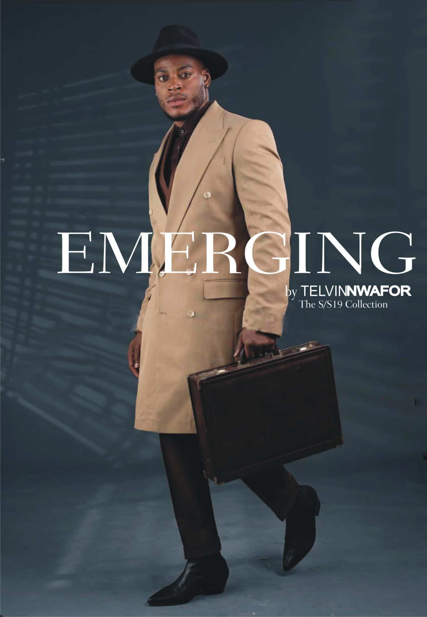 Telvin Nwafor Showcases New Collection “Emerging” For Timeless Man