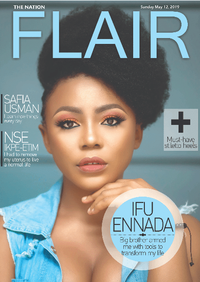 Ifu Ennada Is Stunning On The Cover of Flair Magazine