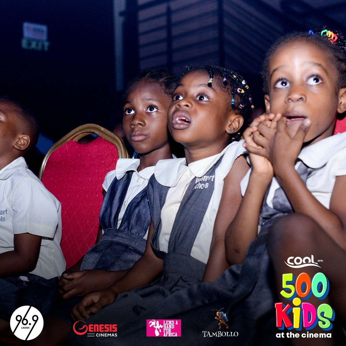 Cool FM treats 500 children to a day out at the cinema, stage play & goodies