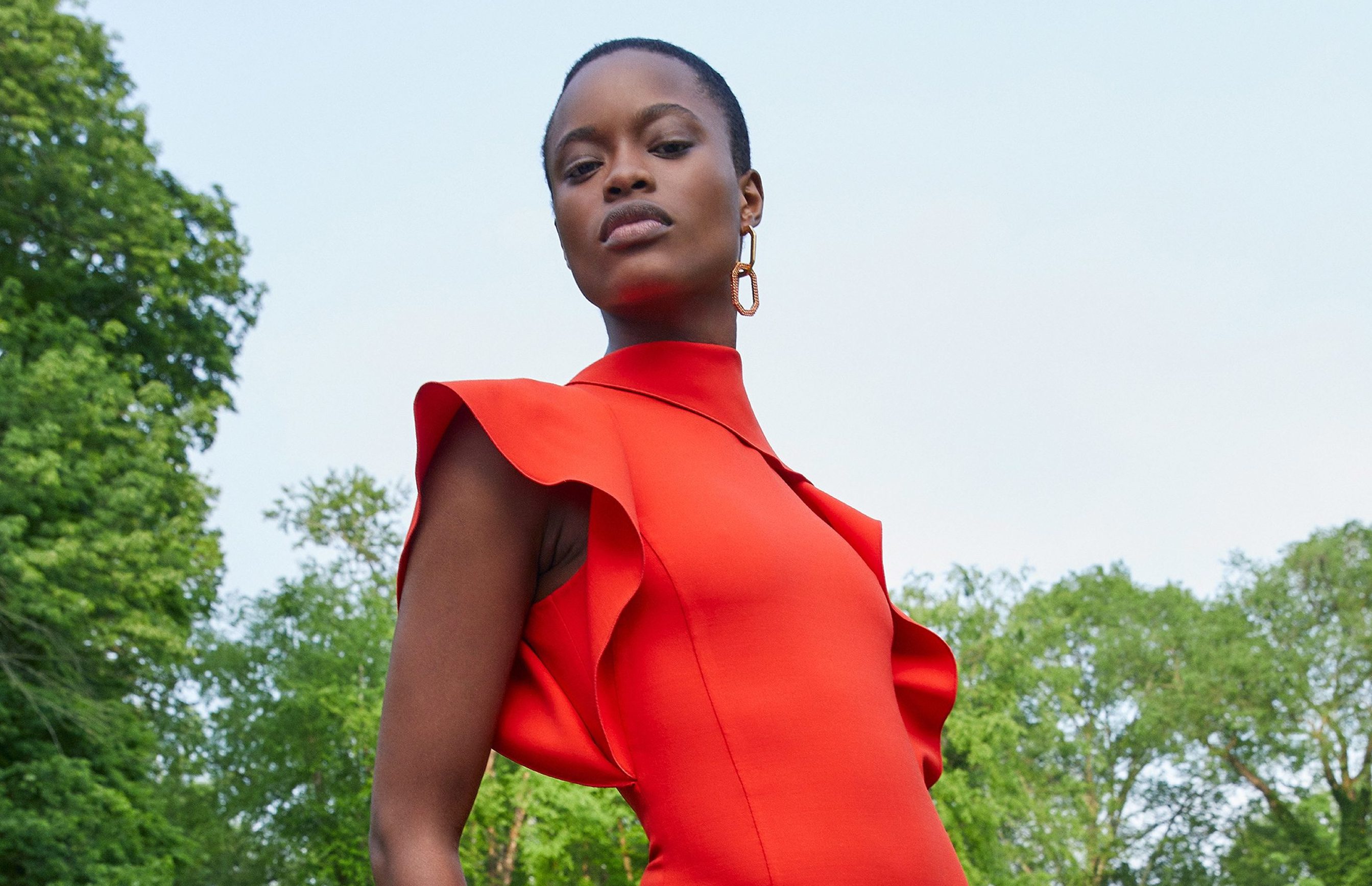 Mayowa Nicholas Stuns in Oscar de la Renta’s 2020 Lookbook