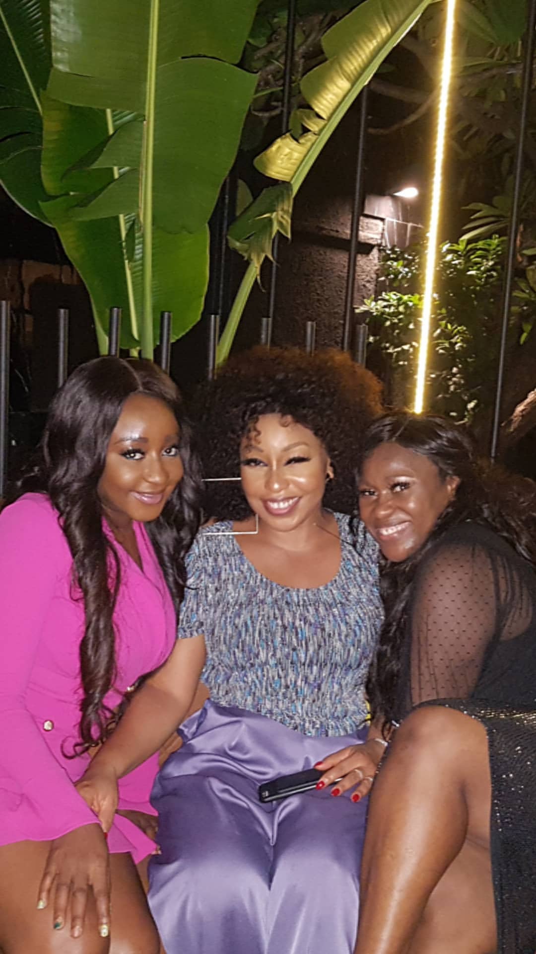 Genevieve Nnaji, Rita Dominic, Uche Jombo, Ini Edo & Omotola Jalade-Ekeinde Spotted Together At Girl’s Night Out