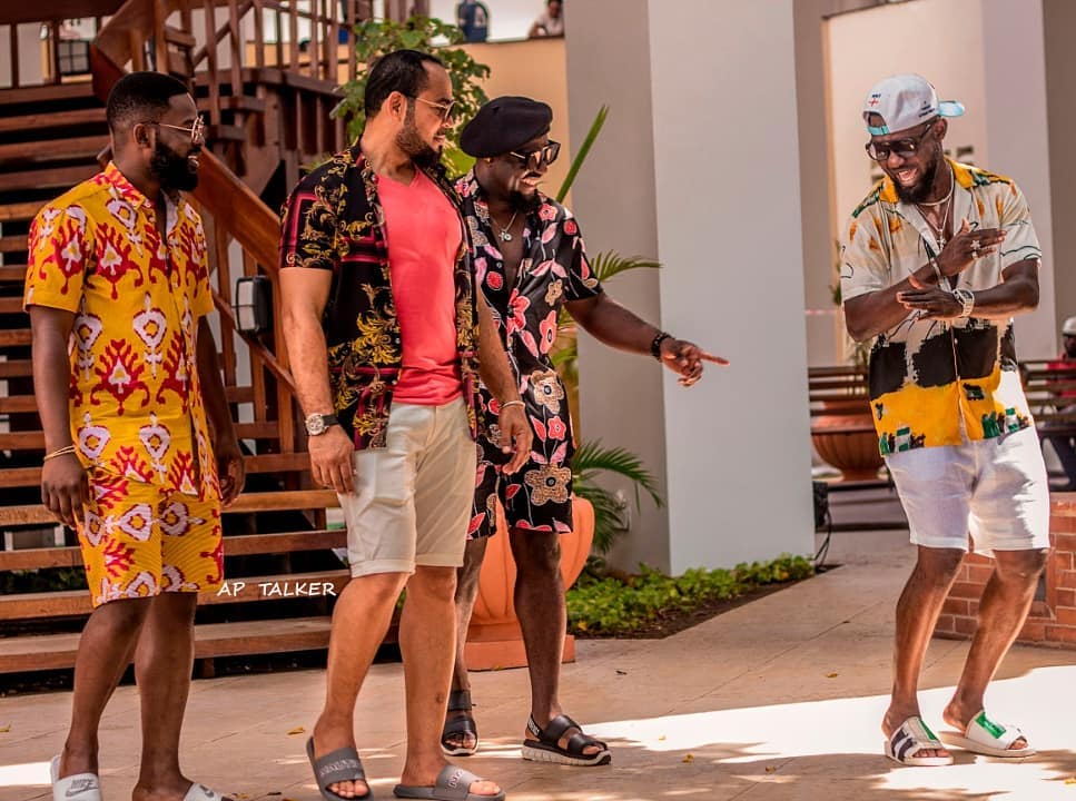 Check Out BTS Photos From AY Makun’s “Merry Men 2”