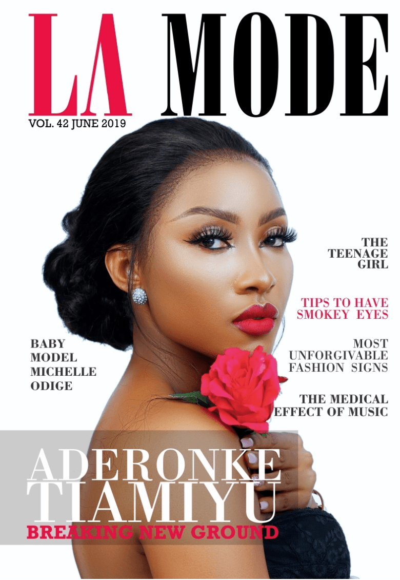 Ronke Tiamiyu is the Belle on LaMode Magazine’s June Edition