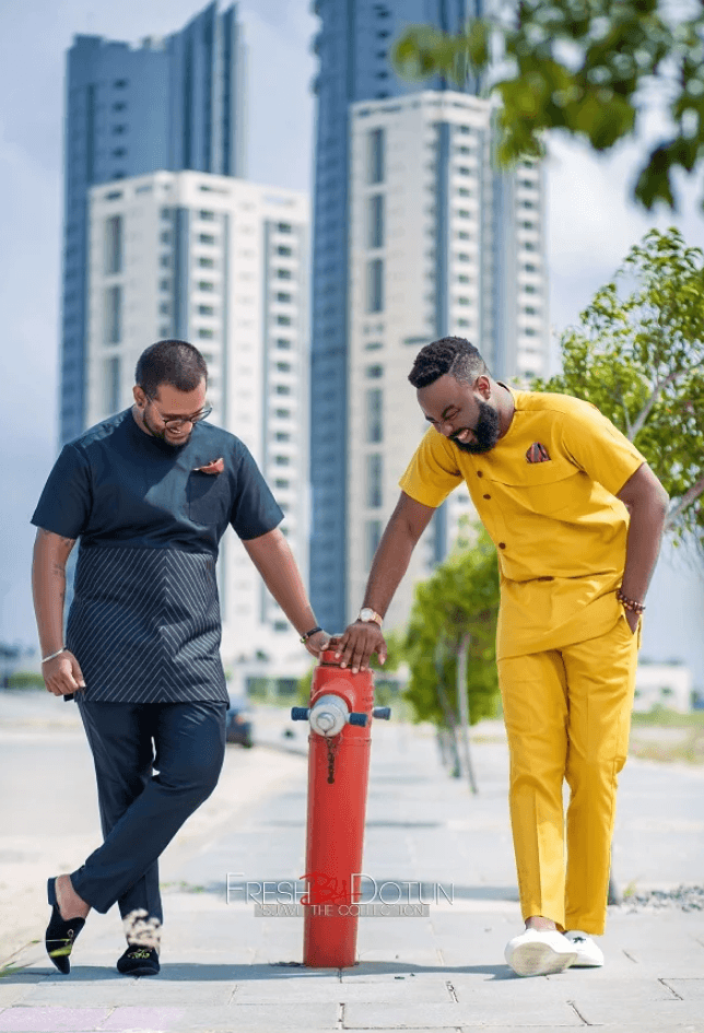 VJ Adams & Jagpreet Dadiala In FreshByDotun’s New Collection Is ‘Suave-Perfect’