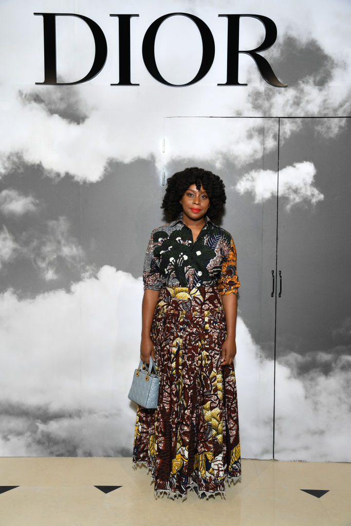 Chimamanda Ngozi Adichie Spotted in Dior Ensemble At Paris Fashion Week