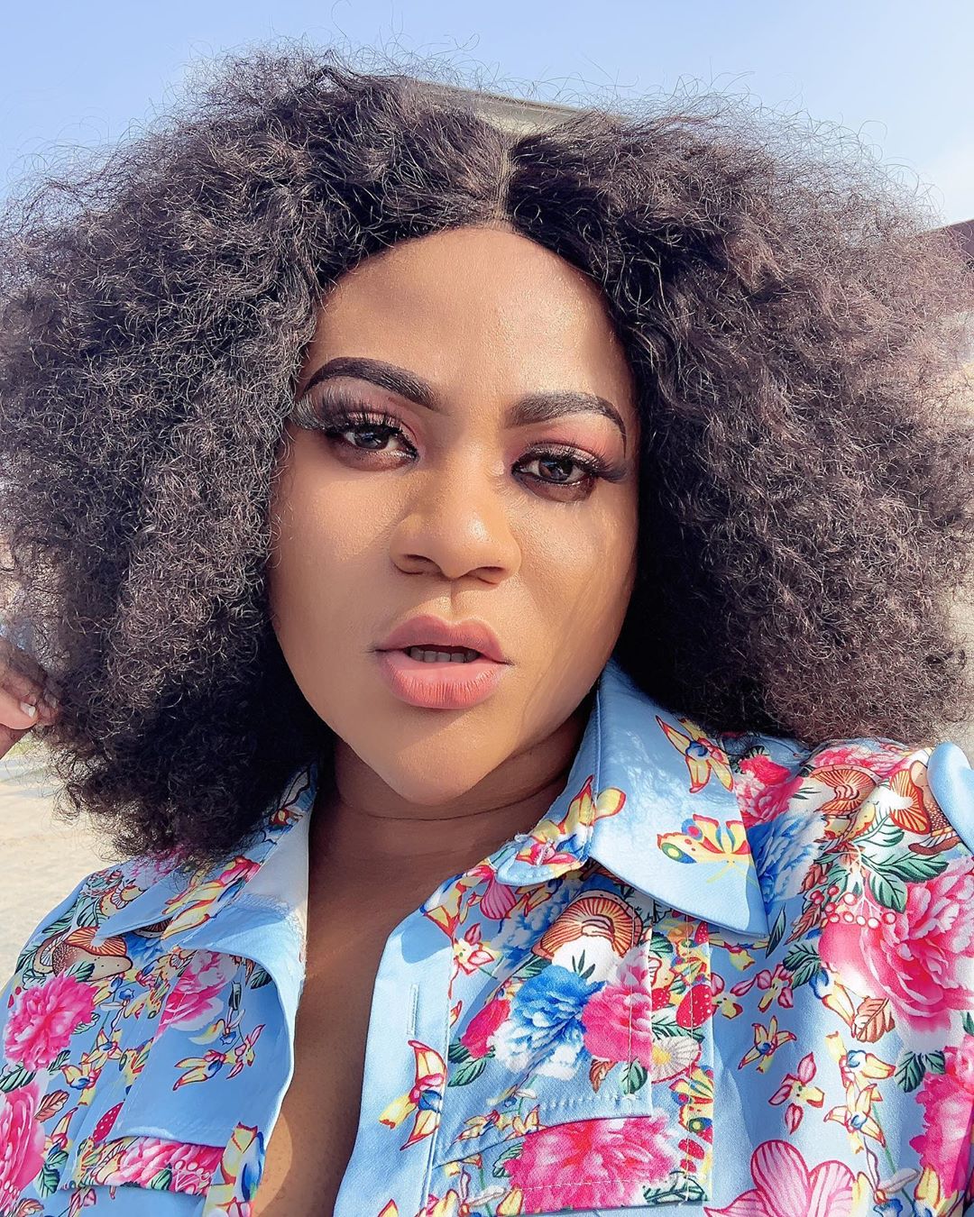 See Nollywood Actress, Nkechi Blessing’s Hilarious Reply After Troll Criticized Her Movie