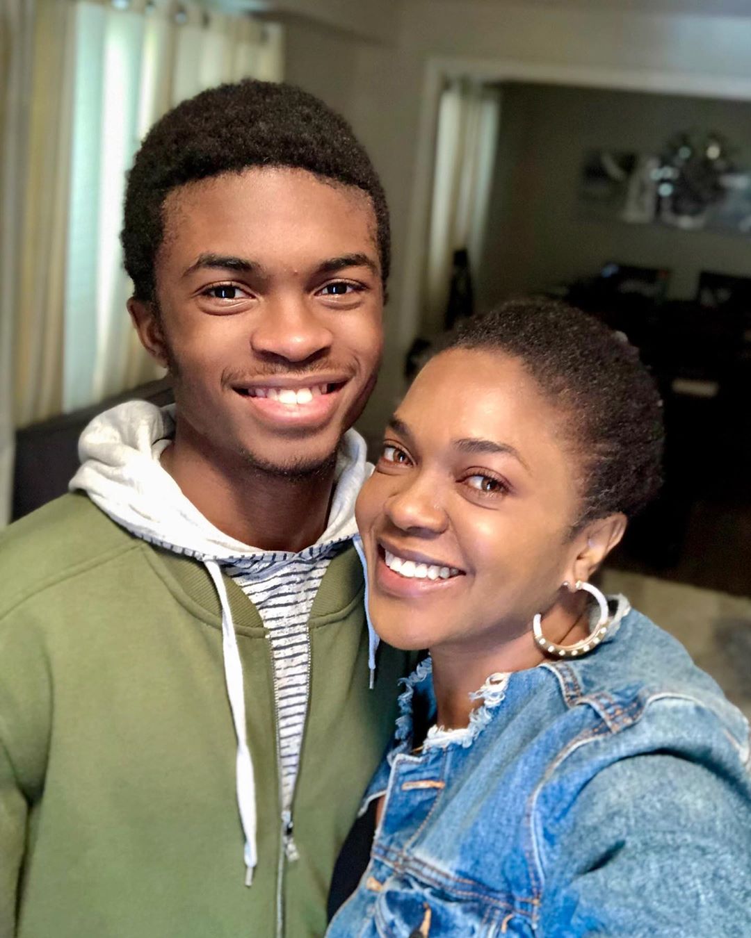 Omoni Oboli Celebrates Doppelganger Son’s Birthday With The Cutest Photo