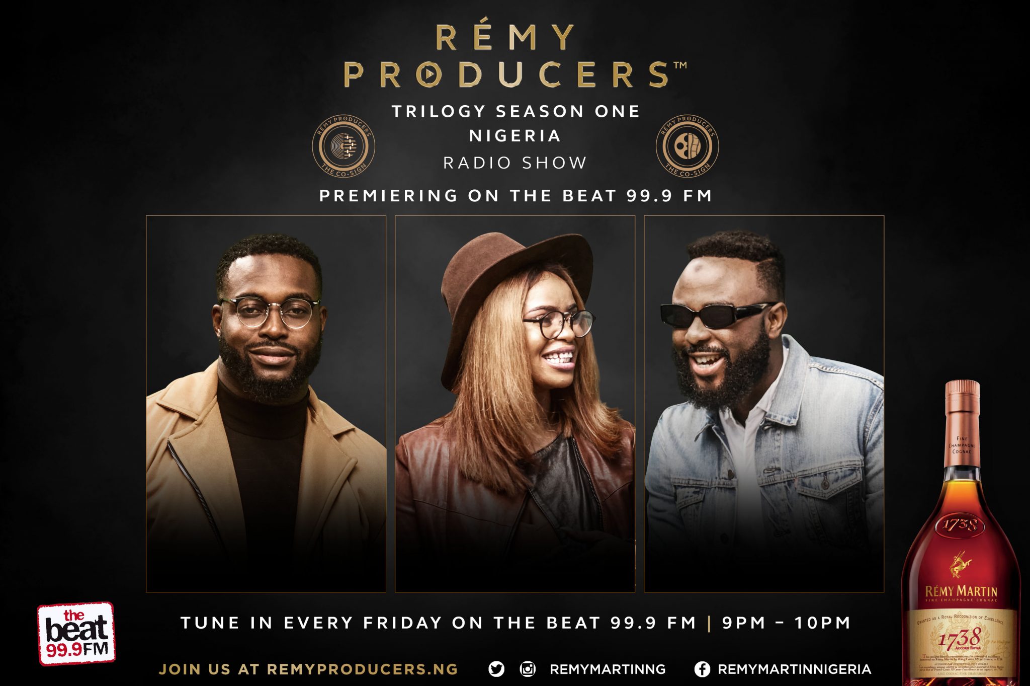 Don’t Miss The Remy Producers Radio Show Every Friday on The Beat 99.9 FM