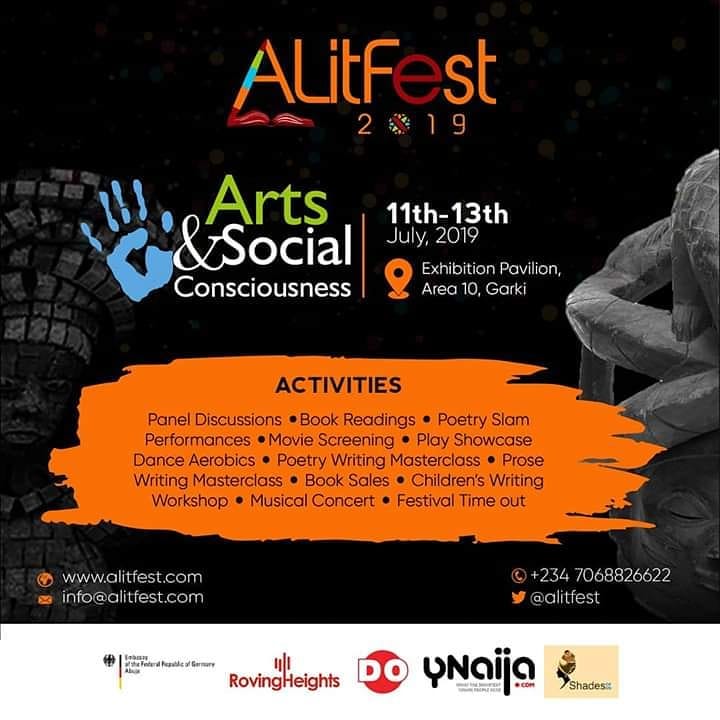 Brace Up For the 2019 Abuja Literary Society Festival #ALitFest2019