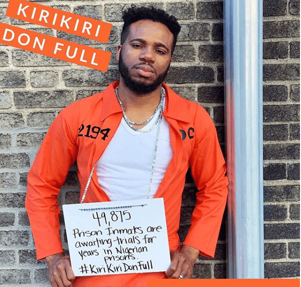 Kirikiri Don Full! Lamboginny Cries Out For Prison Reform in New Single