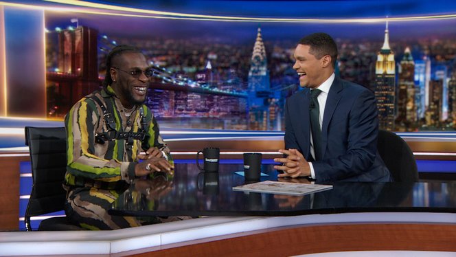 Burna Boy Proves His ‘Giant’ Prowess Again With A Performance On The Daily Show With Trevor Noah