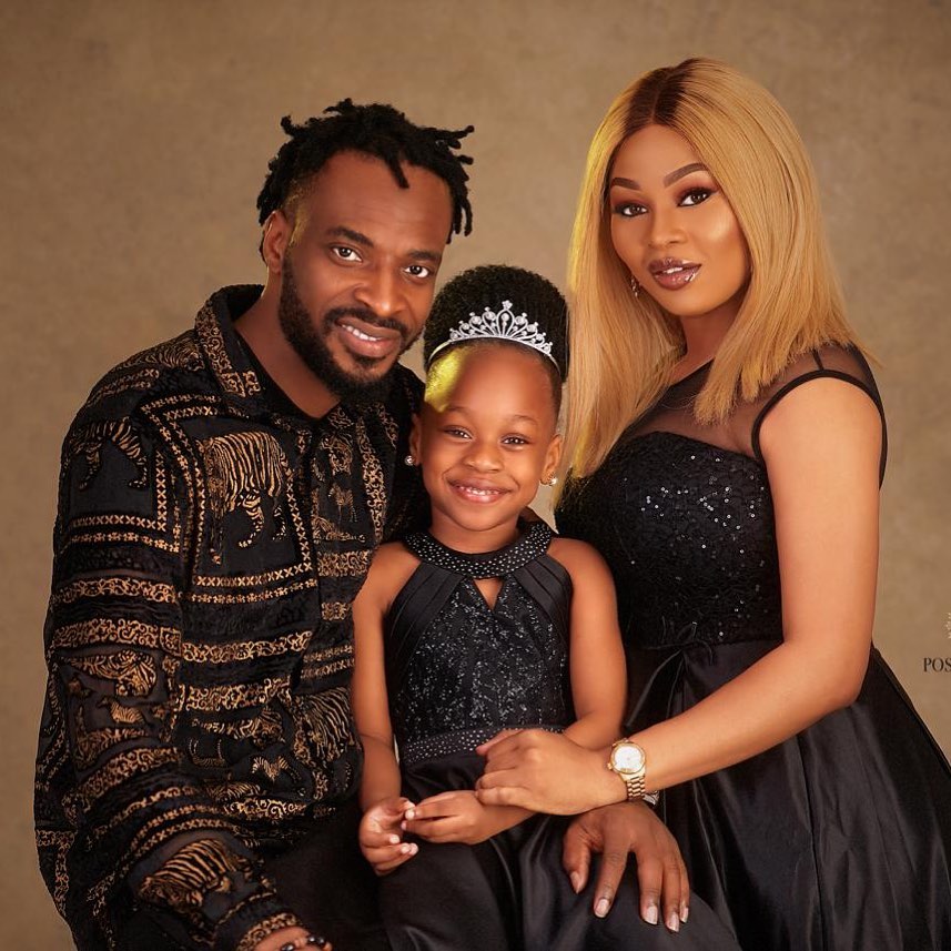 Awwn! 9ice & His Family Look Adorable In Photos For His Daughter’s Birthday