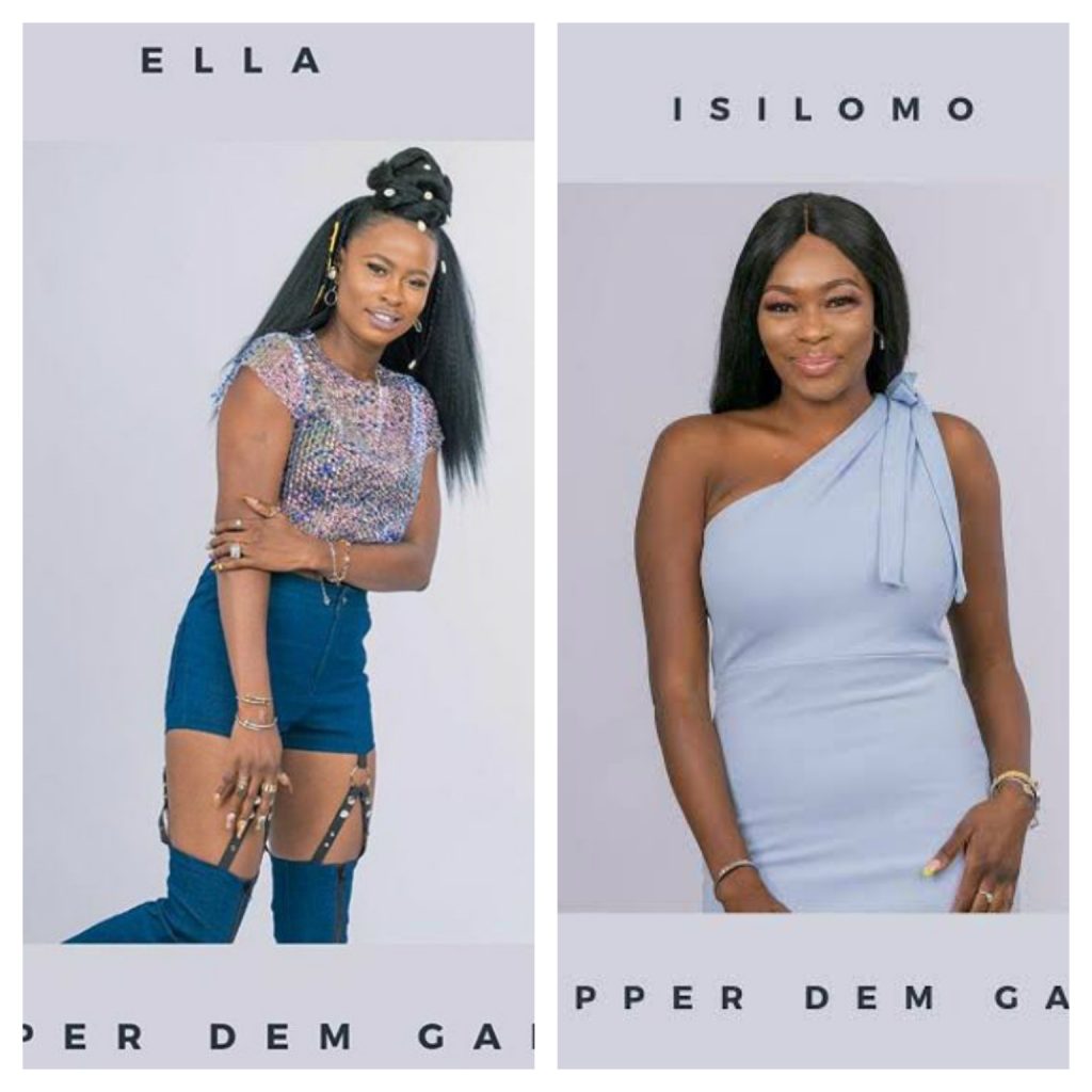 Evicted #BBNaija Housemates, Ella & Isilomo, Spotted In A Heated Quarrel In Imo State