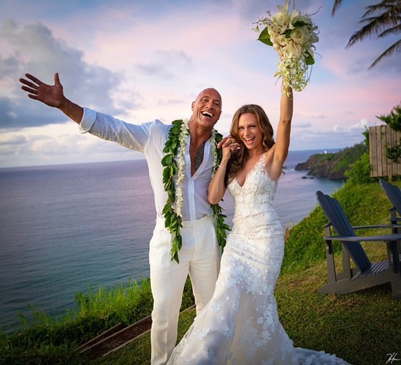 Dwayne “The Rock” Johnson Weds Longtime Girlfriend, Lauren Hashian