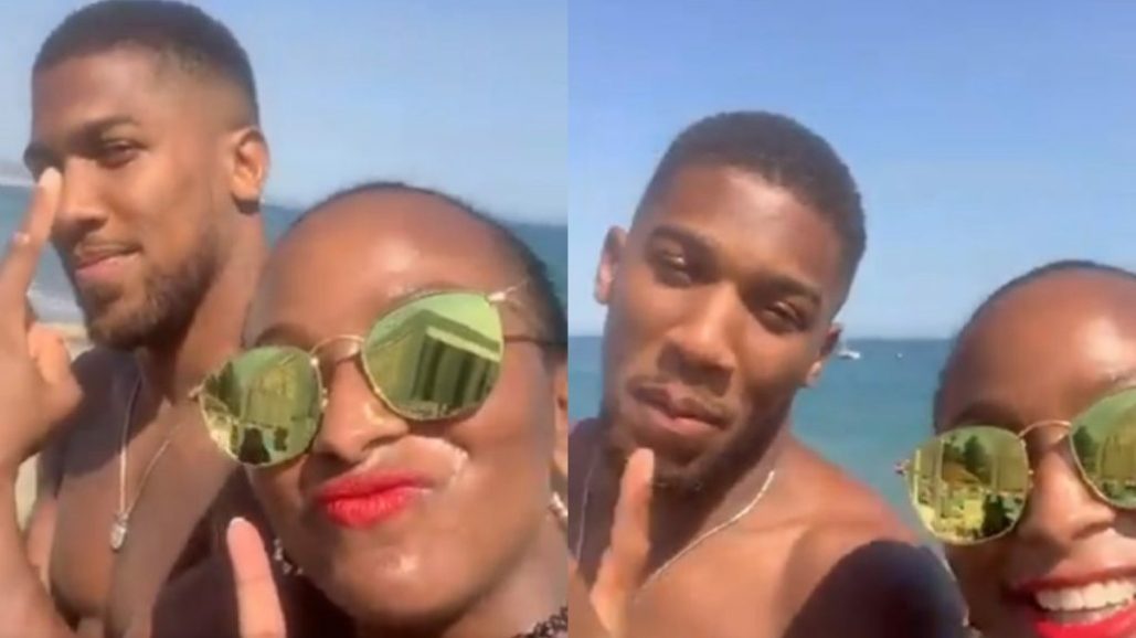 Reactions To DJ Cuppy & Anthony Joshua Chilling In Spain Are Wild!