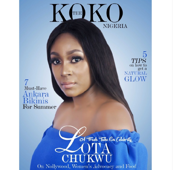 Lota Chukwu Is The Belle On The Cover Of The Koko Magazine September Issue