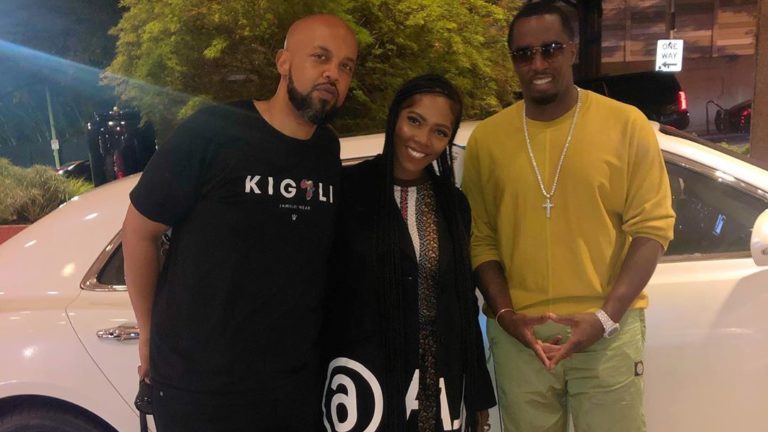 Tiwa Savage Connects With Diddy At Revolt TV Summit