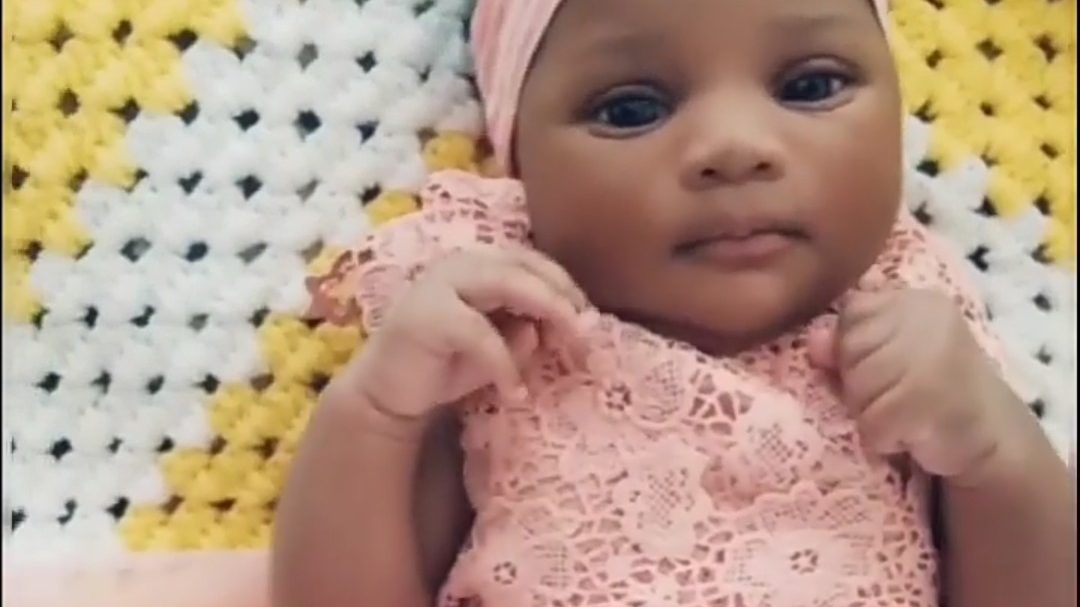 See Cute Photos Of Sandra Iheuwa’s Daughter With Ubi Franklin