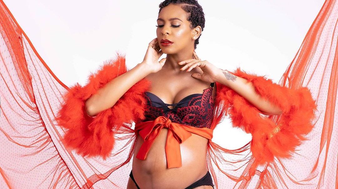 #BBNaija Star TBoss Shares Adorable Photo Of Her Newborn Baby Girl