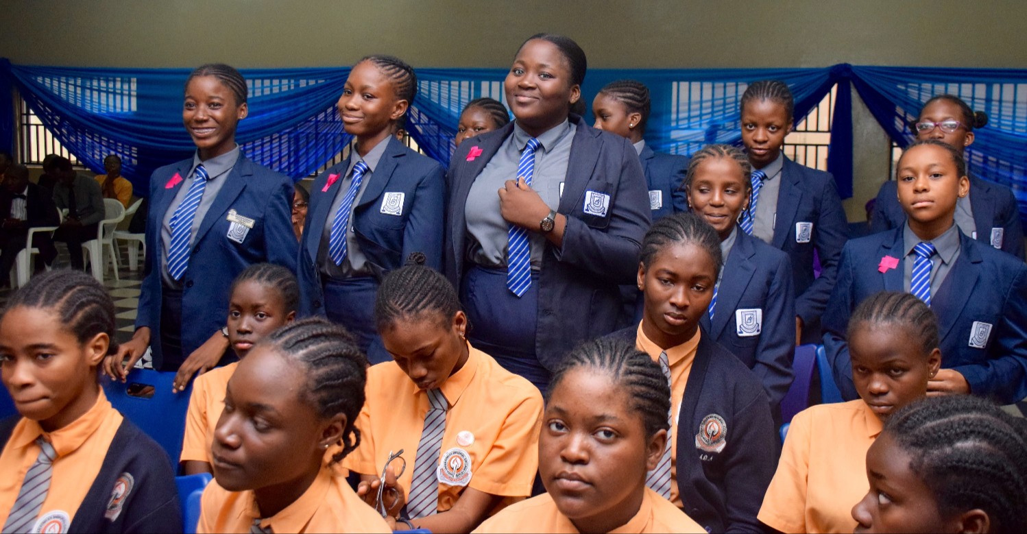 Tope Oshin, Yanga-Agedah and Edwin-Okon Celebrate World Girls’ Day At Vivian Fowler College