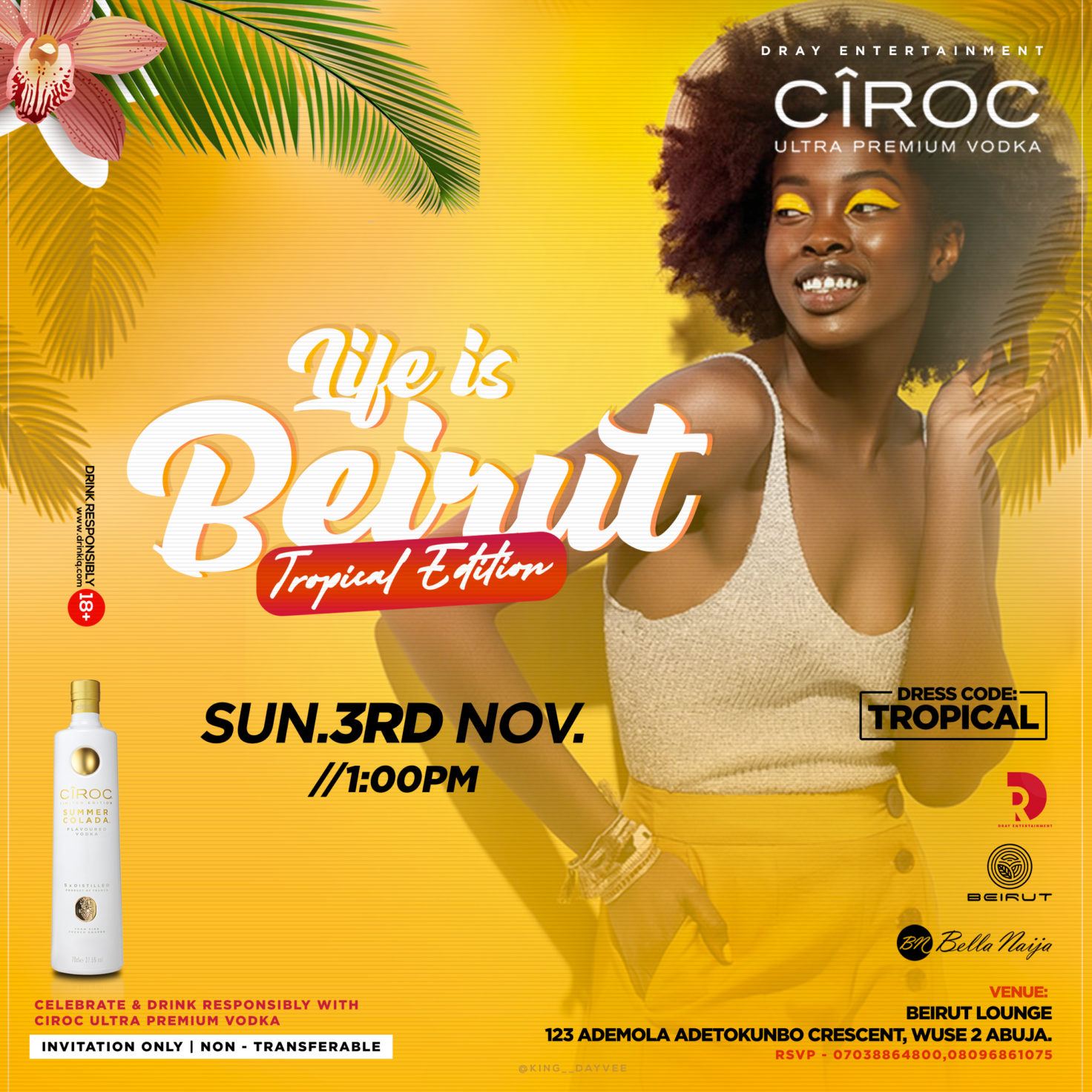 Enjoy A Blend of Luxury Business Networking & Fun At The “LIFE IS” Tropical Event