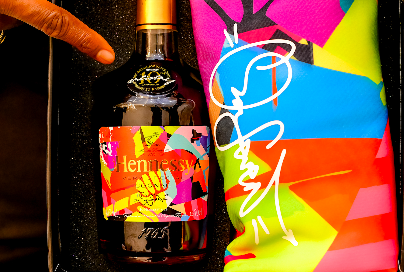 Highlights From The Unveiling Of Hennessy Artistry’s 10th Limited Edition Bottle With Carafe By Osa Seven