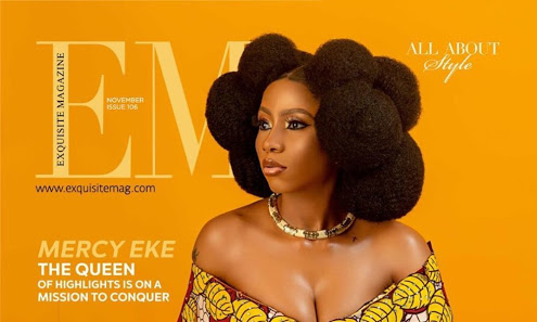 Exquisite Magazine: Mercy Eke Debuts Fashion Magazine Cover