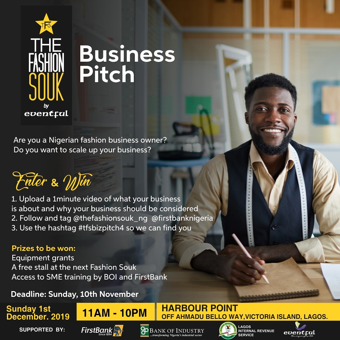Here’s A Chance To Pitch Your Fashion Business To Industry Icons At The 4th Edition Of The Fashion Souk By Eventful