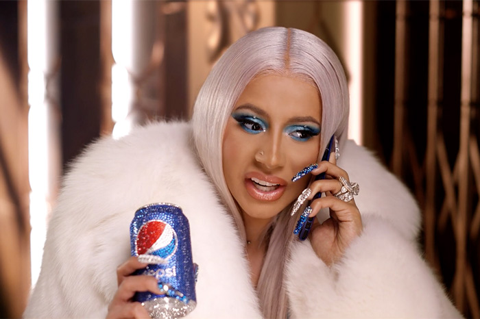 Cardi B Steals Santa’s Job in New Pepsi Christmas Ad
