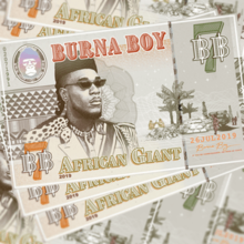 Burna Boy’s African Giant Tops Most Streamed Album In Africa