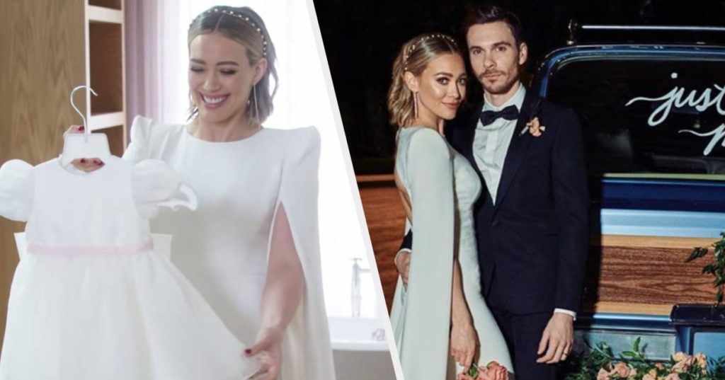 Hilary Duff Honours Koma’s Simple Taste With Wedding Dress