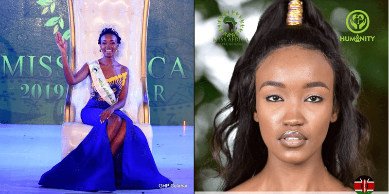 Miss Kenya Irene Mukii Wins Miss Africa Beauty Pageant 2019