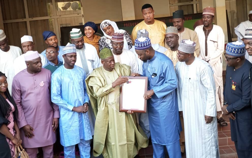 Governor Ganduje Accepts  Hosting Rights For 2019 BON Awards