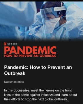 Netflix Releases ‘Pandemic’ Docuseries as Coronavirus Spreads