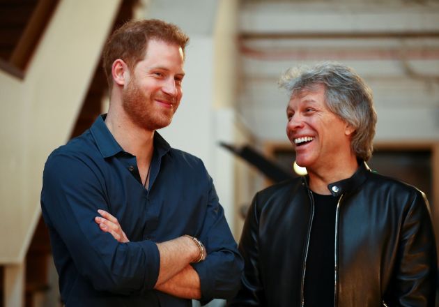 Prince Harry’s Collaboration With Jon Bon Jovi Has Fans Excited