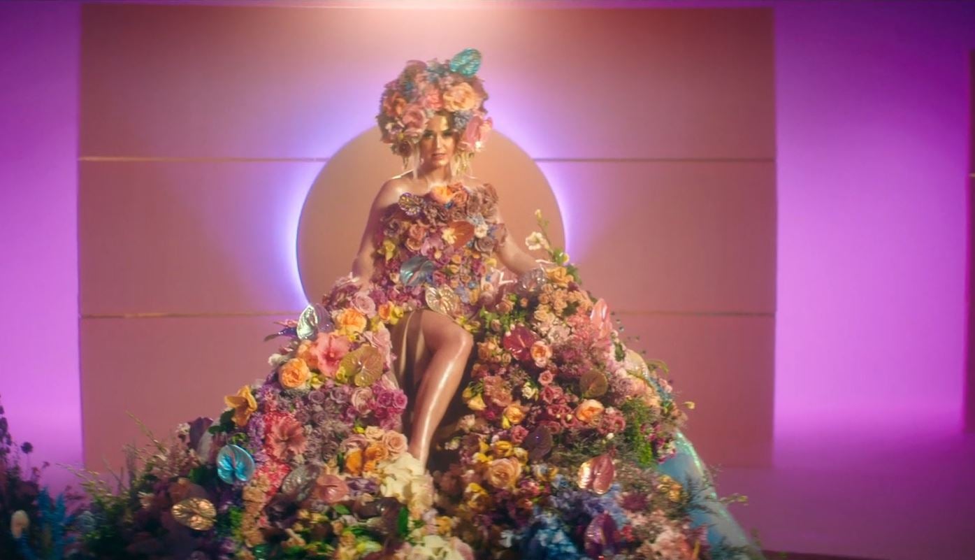 Katy Perry Confirms Pregnancy in Music Video