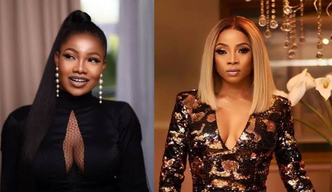 Toke Makinwa, Tacha React as Blackmailers Threaten to Release Nude Photos