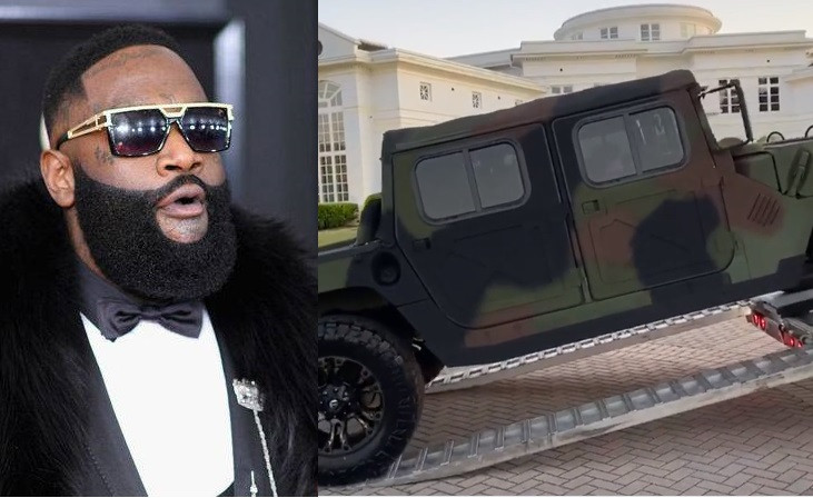 Rick Ross Buys Military Maybach Humvee Worth Over $200, 000